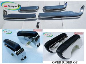 Mercedes Pagode W113 bumpers with over riders