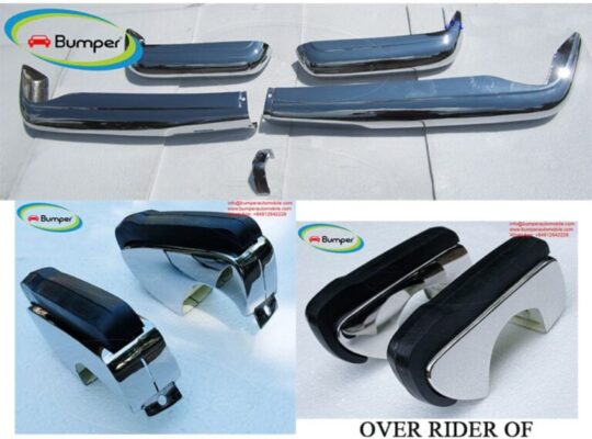 Mercedes Pagode W113 bumpers with over riders