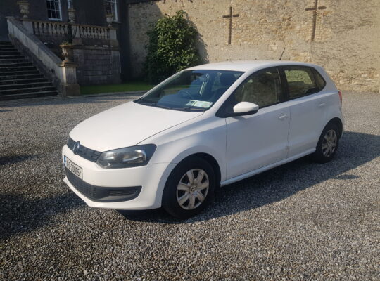 Volkswagen Polo 2011 Perol Pearl White 5Dr New Nct Low Milag